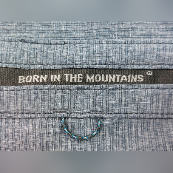 Kuhl Shirt Mens Size XL Blue Optimizr Button Up Hiking Outdoors 7316 19S - Picture 6 of 11